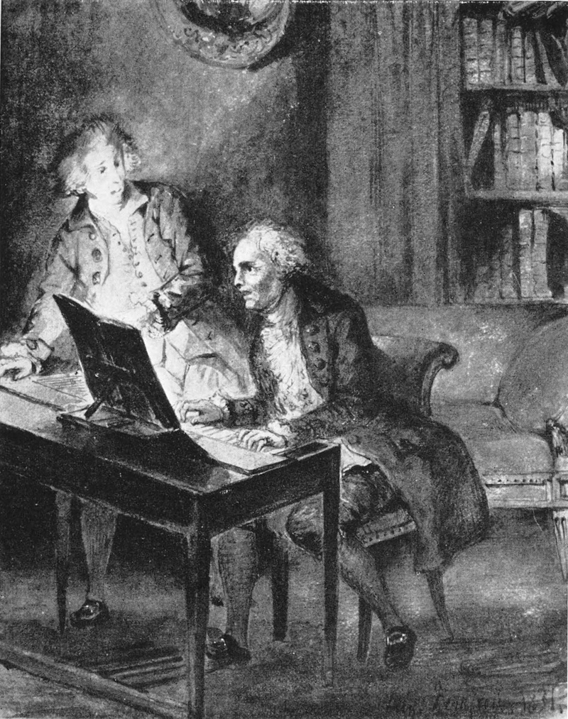 Gluck esegue la partitura di Armide
